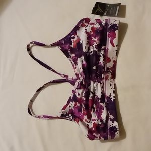 Old Navy Active Purple Sports Bra, Size: Large